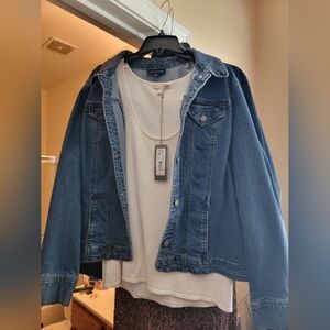 Charter Club Blue Jean Jacket,  Classic Denim Style